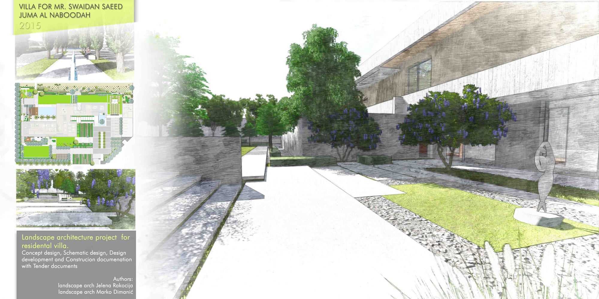 Abu Dhabi — Villa Landscape Design