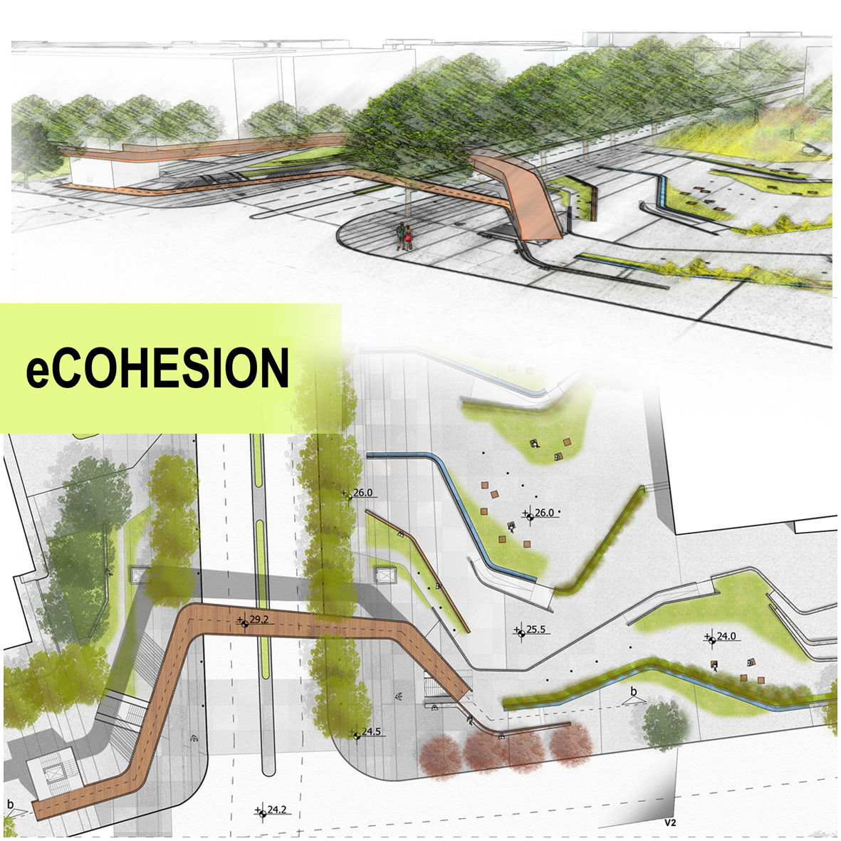 ECOhesion Green Infrastructure from the Forest to the Seafront, Thessaloniki, Greece