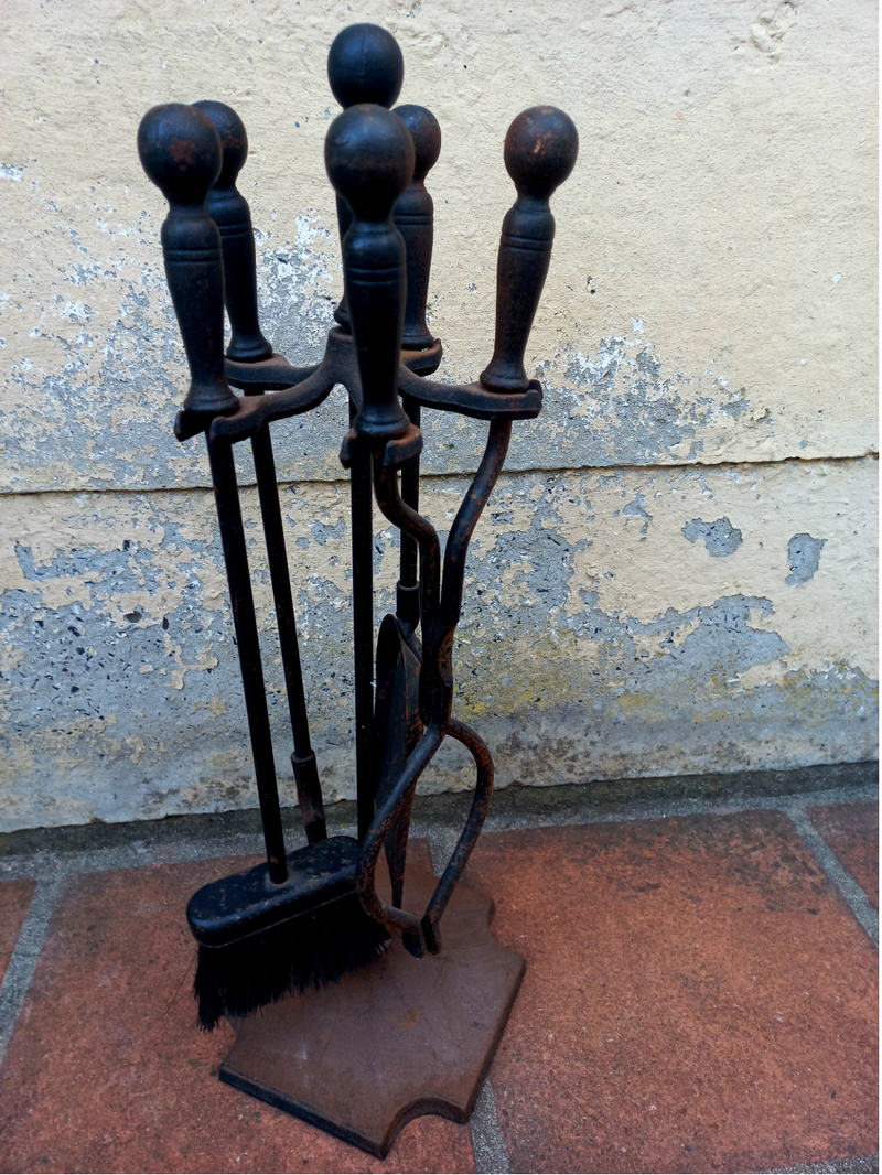 Wrought Iron Fireside Toolset - Collect in Plumstead