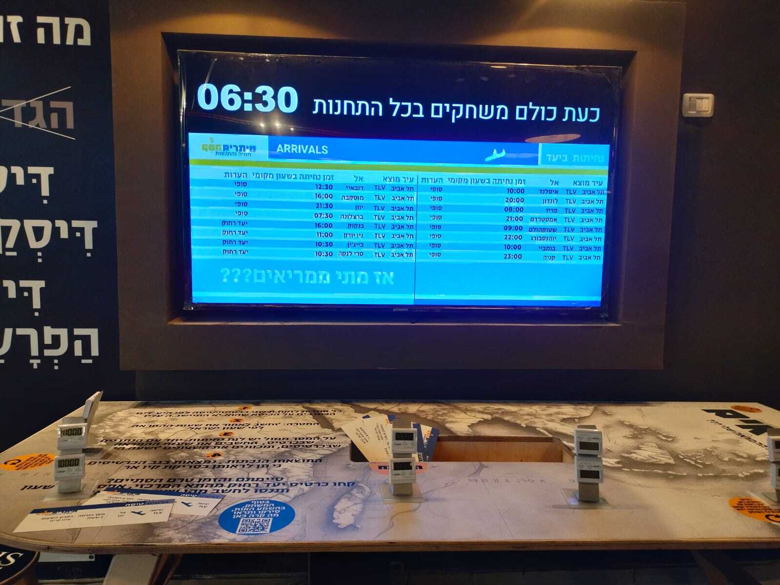 תחנת "ממריאים". מסך במבנה יעודי לפעילות התחנה ומרכז המבקרים כולו