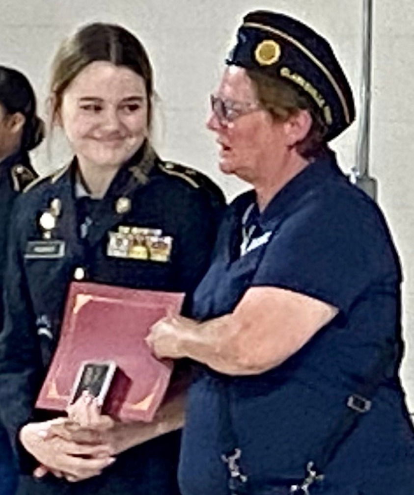 Cadet-2LT Gracyn Hughes (Scholastic Excellence)