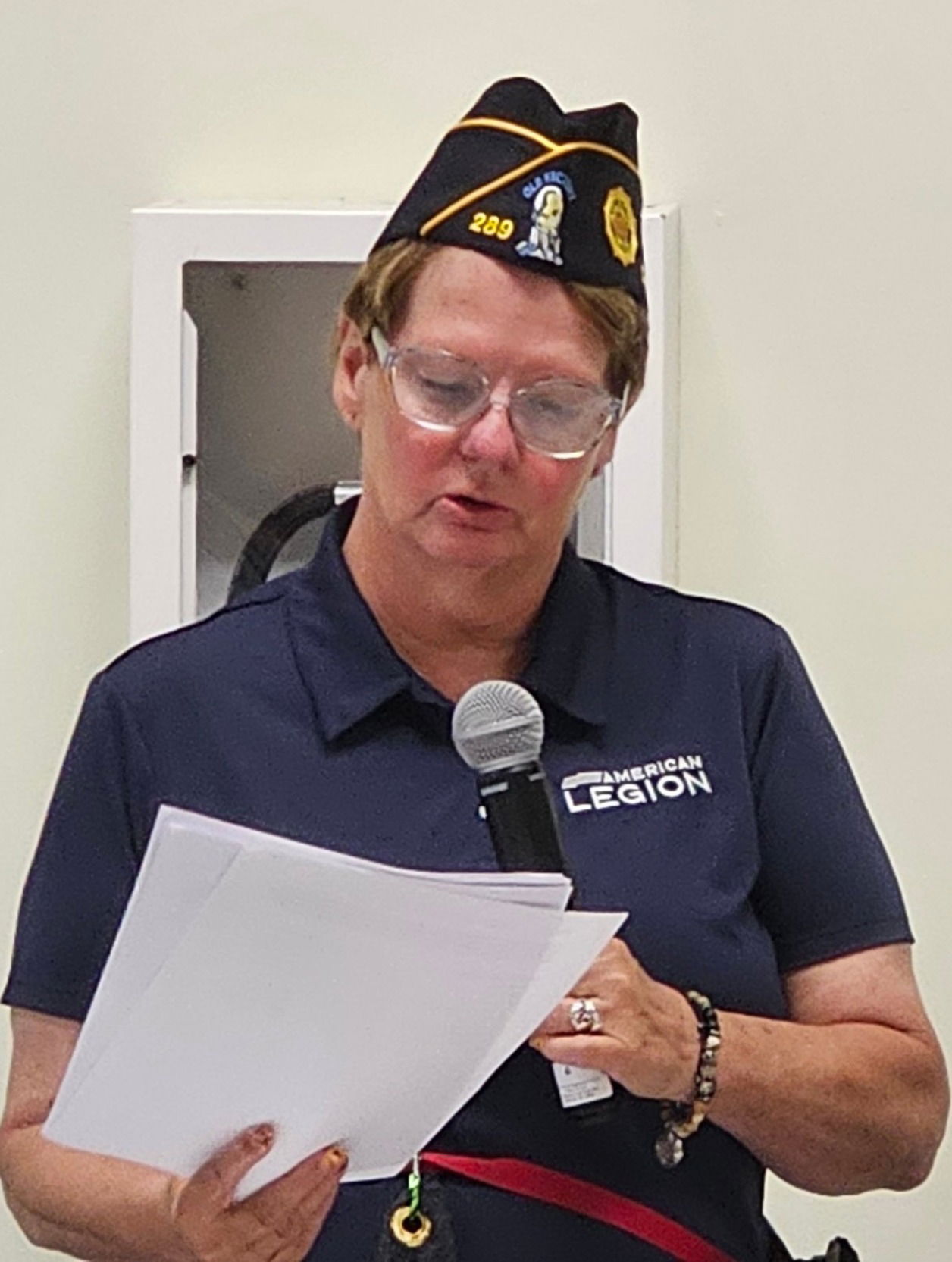 Women's Veteran's Chairperson Beverly McLaughlin