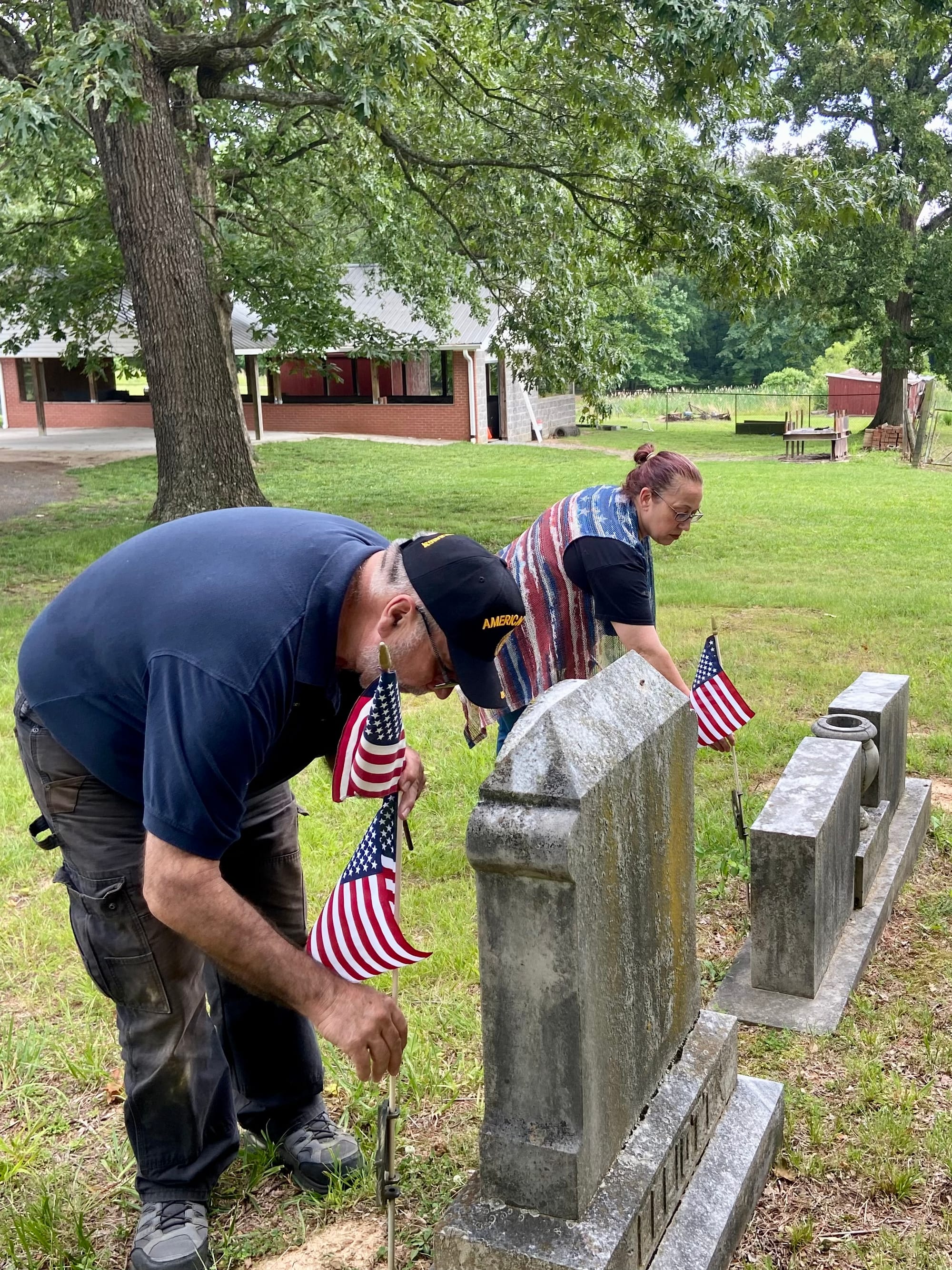 Placing of Flags