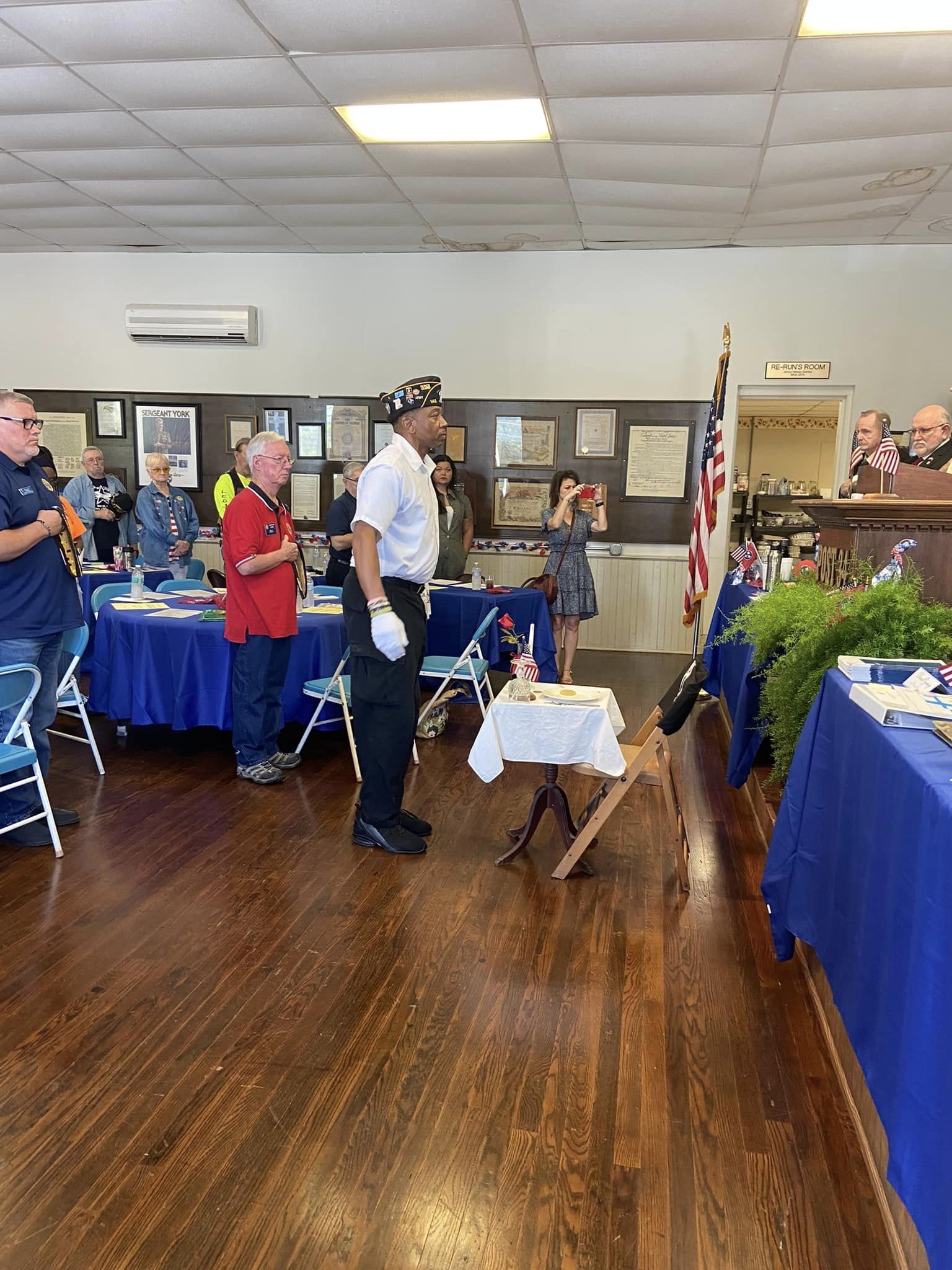 POW/MIA Table Opening