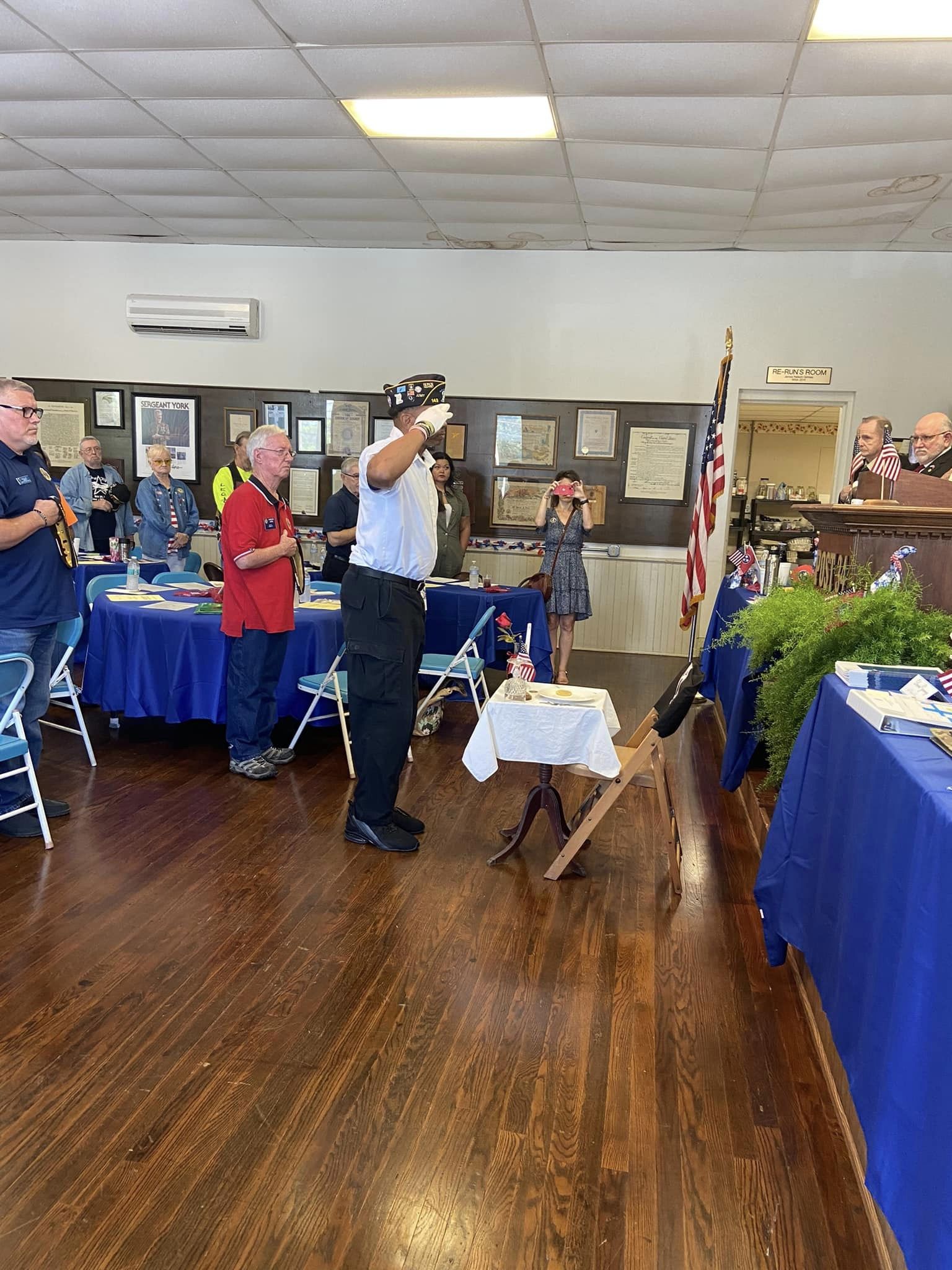 POW/MIA Table Opening