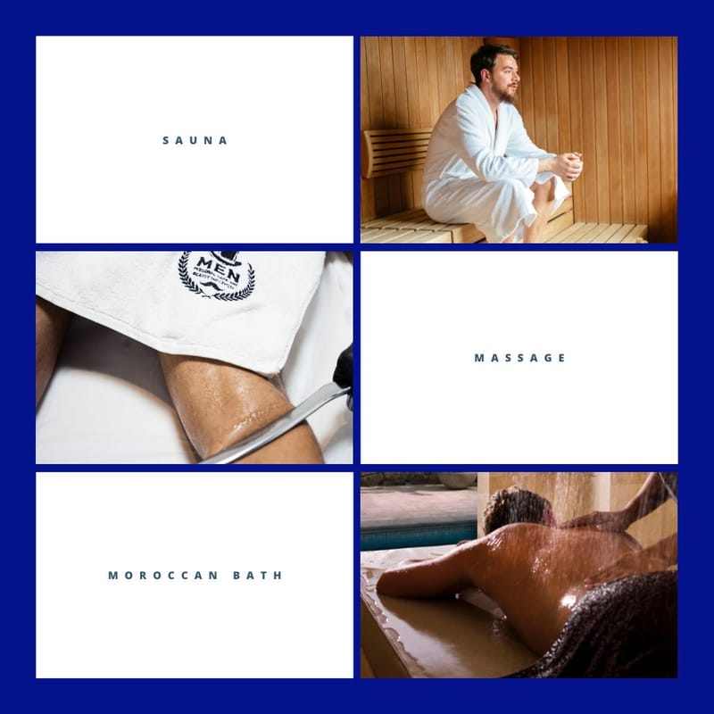 SAUNA/ MASSAGE/ MOROCCAN BATH