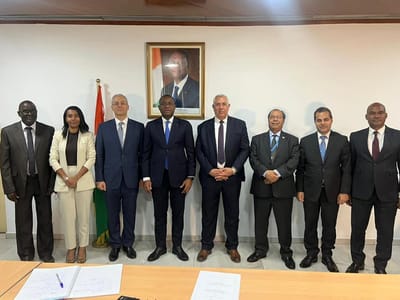القصير يبحث مع وزير الثروة الحيوانية الايفواري آفاق التعاون بين البلدين في مجالات الاستزراع السمكي والثروة الحيوانية والامصال واللقاحات