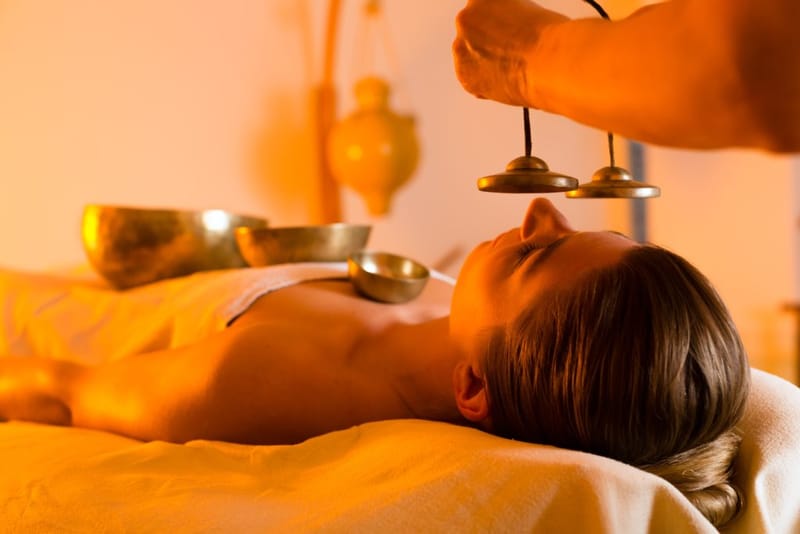 Massage sonore aux bols Tibétain :