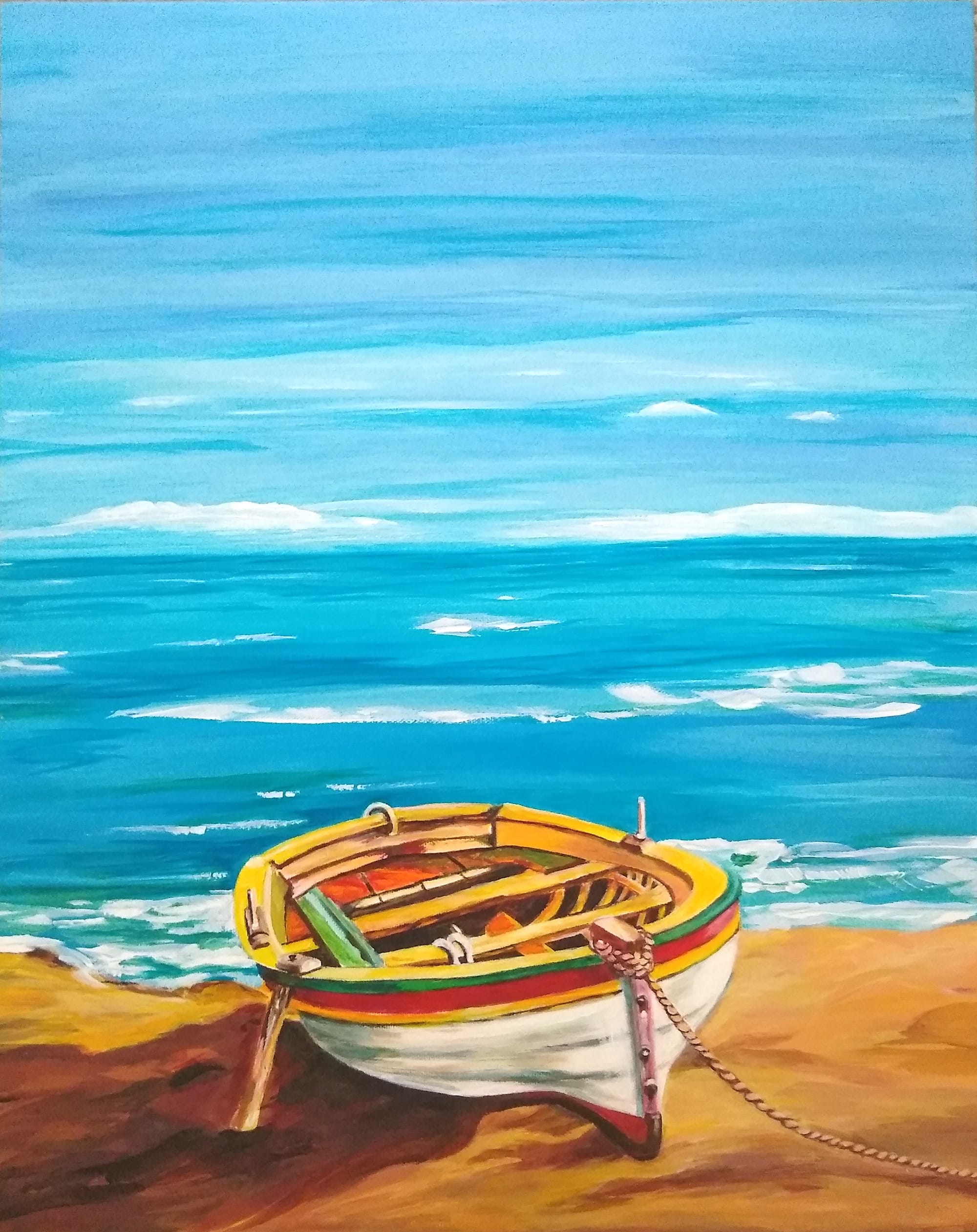 #69Boat ashore