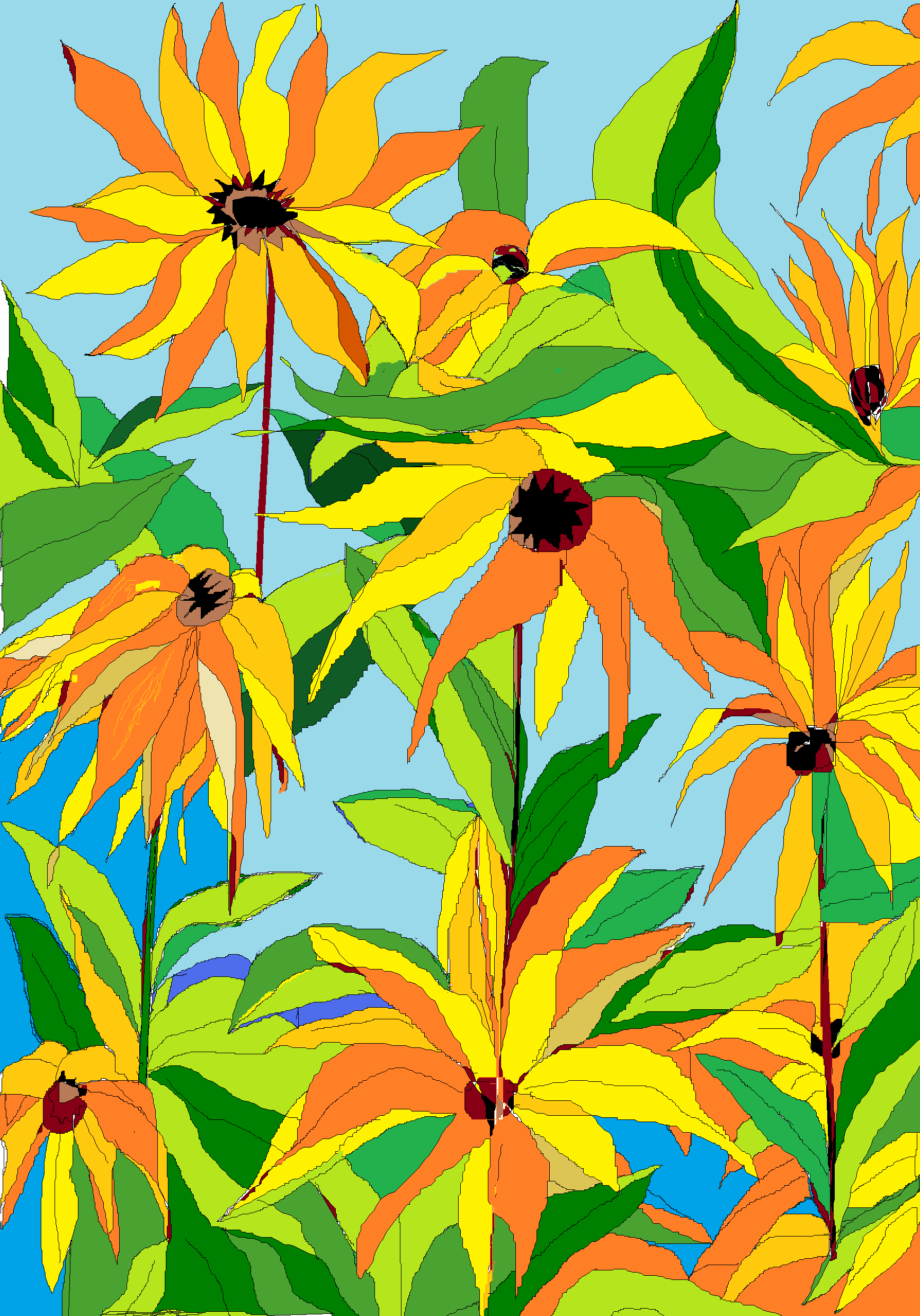 #71 Sunflowers