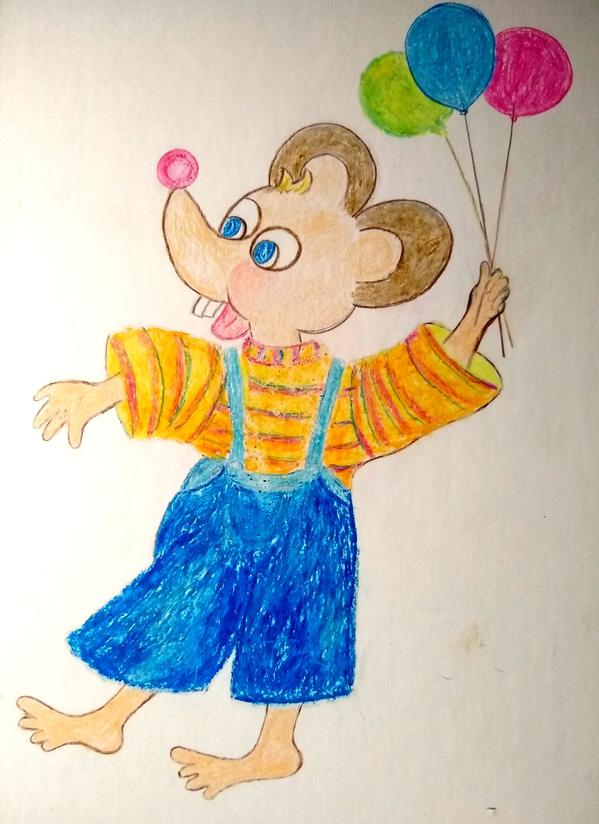 #75 Mouse with Balloons