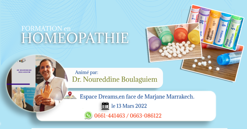 Formation en HOMEOPATHIE.