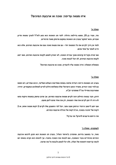 מערכים תורניים עיוניים