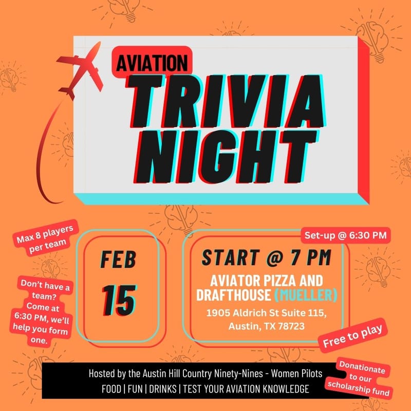 Aviation Trivia Night