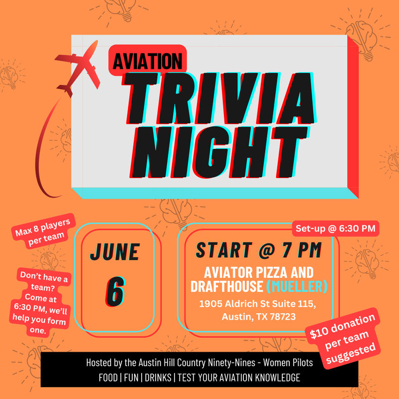 Aviation Trivia Night (RESCHEDULED June 6th)
