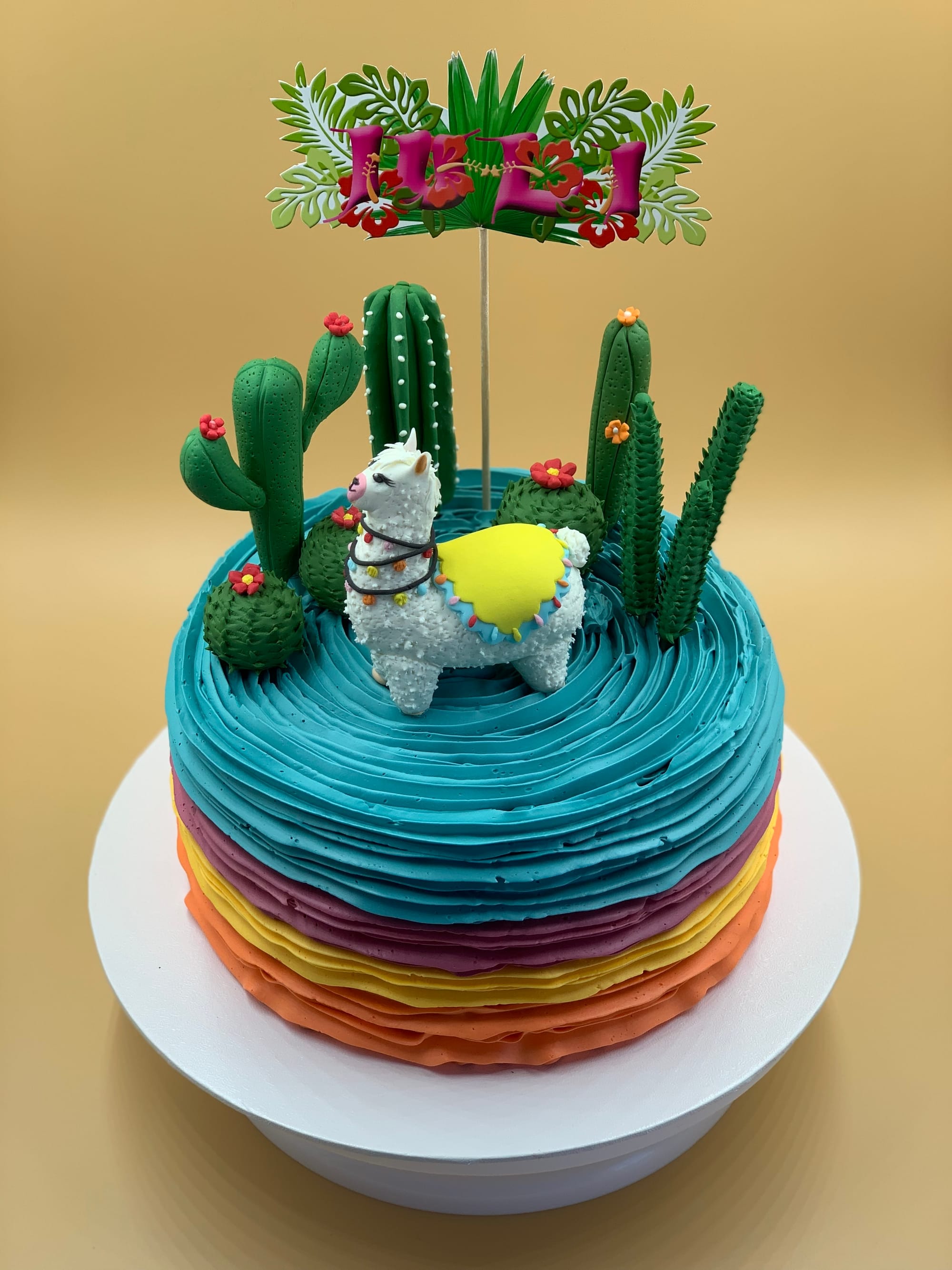 Tarta Llama - Mexicana