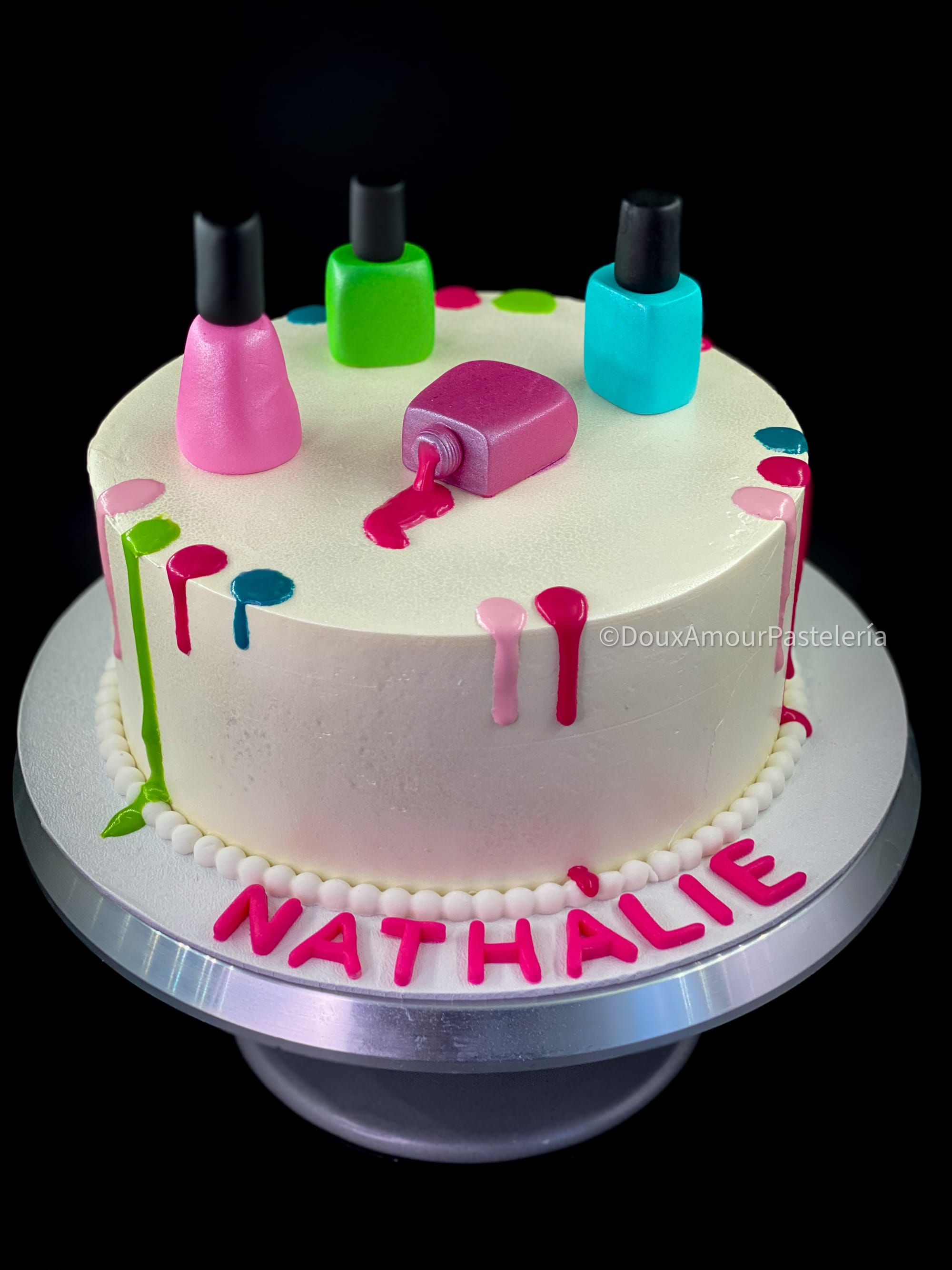 Tarta Esmaltes de colores