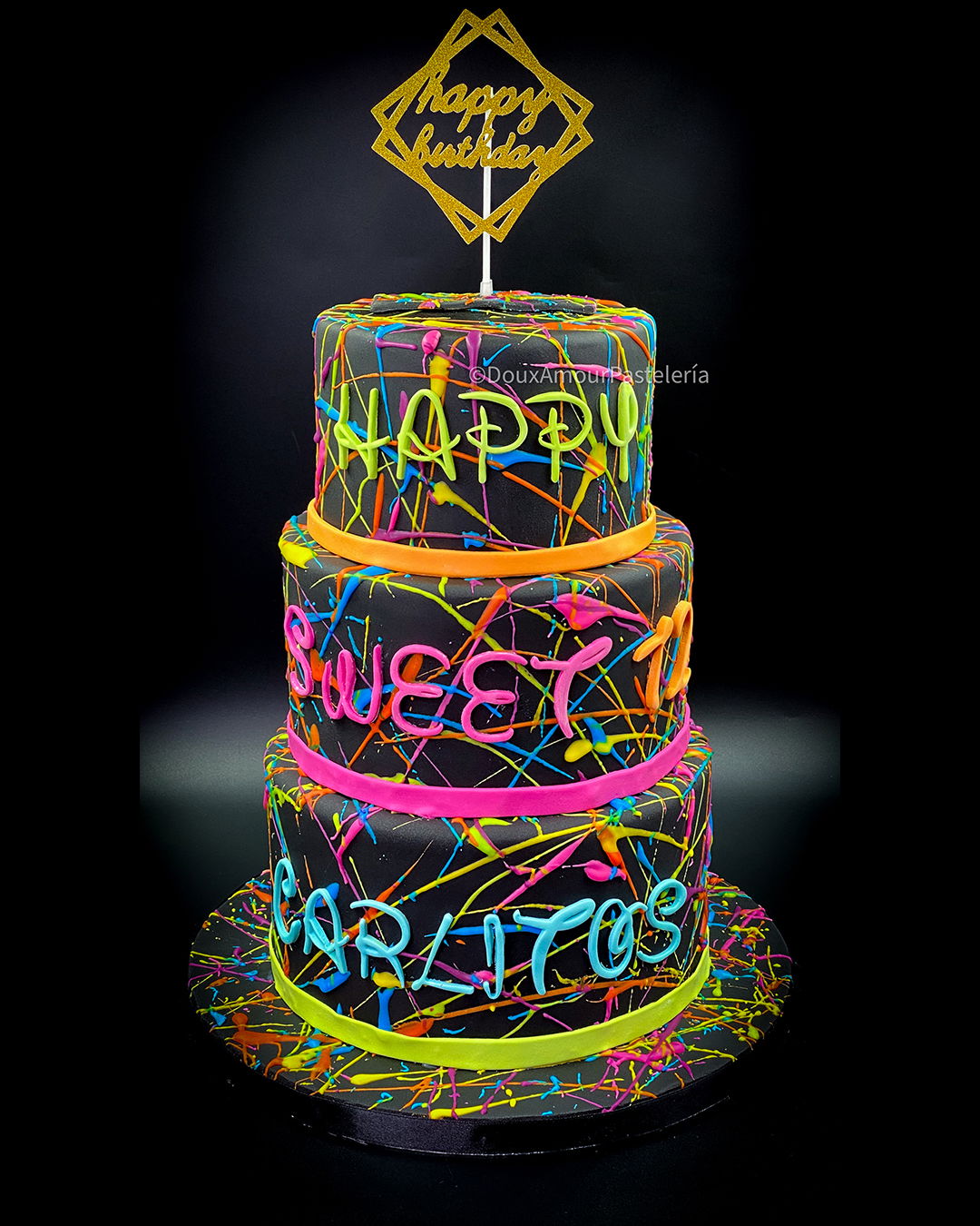 Tarta Neón