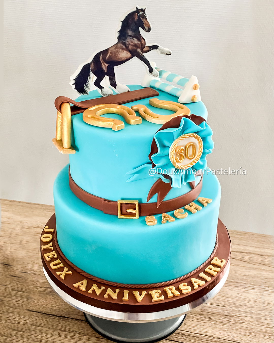 Tarta Equitación