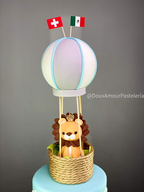 Tarta 1 añito con Globo