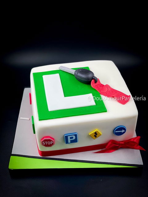 Tarta carnet de conducir