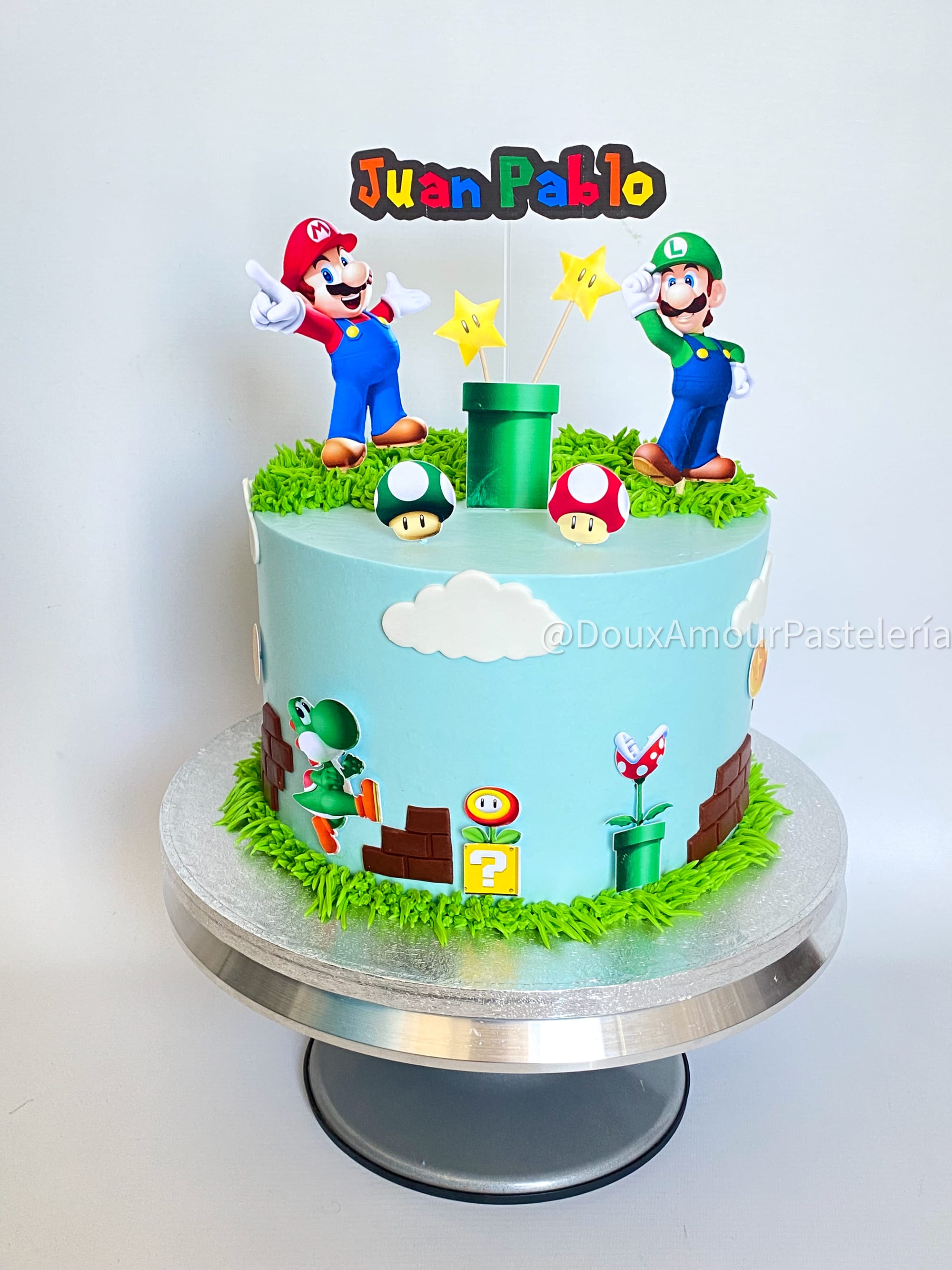 Tarta Mario Bros & Luigi