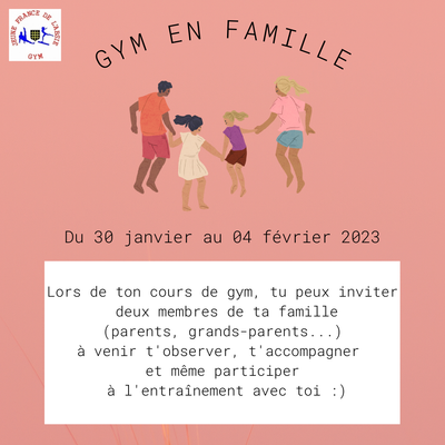 GYM EN FAMILLE