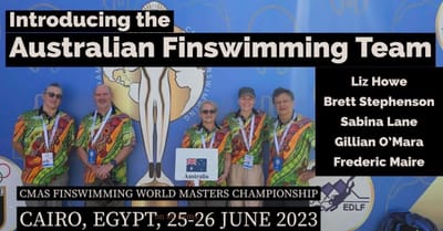 AUSTRALIAN FIN SWIMMING TEAM