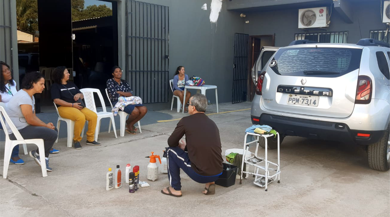 CURSO DE LIMPEZA AUTOMOTIVA À SECO