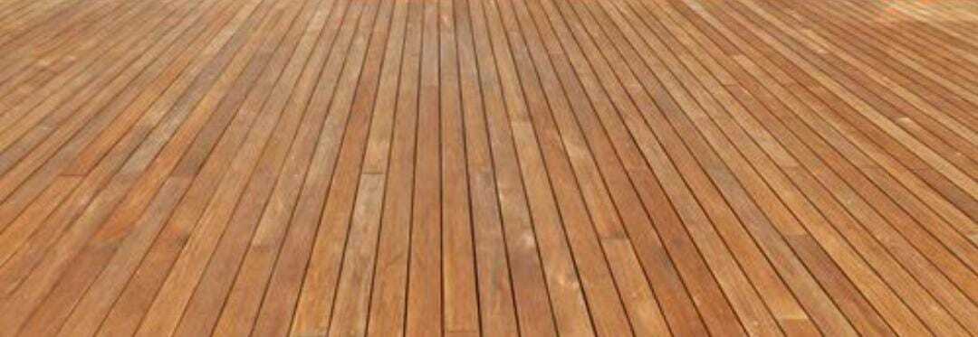 Teak deck for exterior