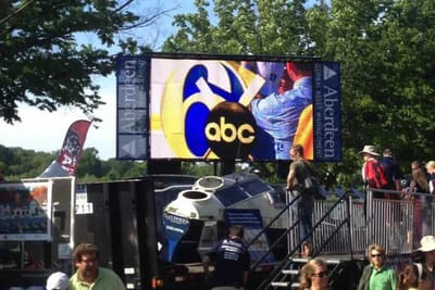 بررسی نقش تبلیغات تلویزیون های بزرگ شهری در جهان