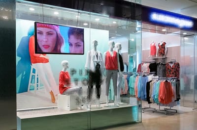 از تابلوهای دیجیتال در پنجره فروشگاه تان استفاده کنید