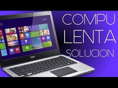 Cómo limpiar una computadora lenta.