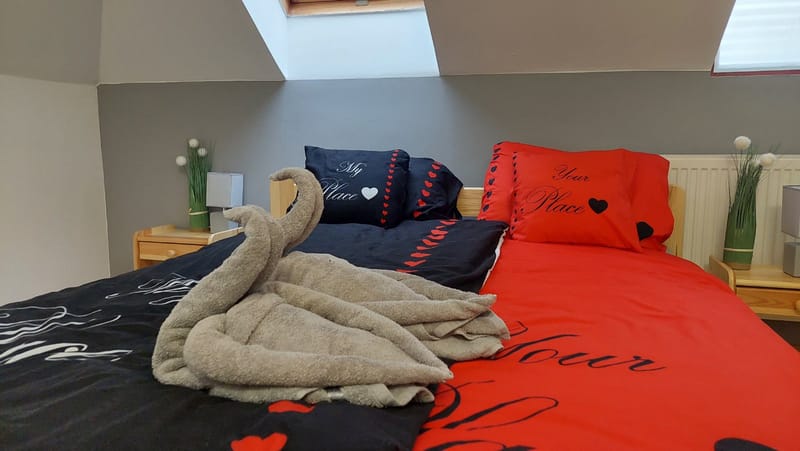 A szálláshely 58 nm    5 fő fogadására alkalmas 