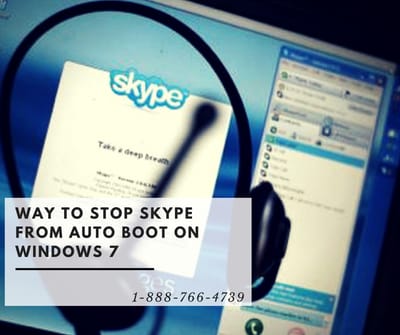 Way to Stop Skype from Auto Boot on Windows 7