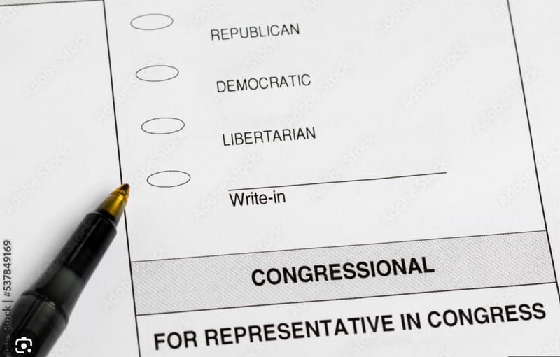 Why can't WethePeople elect the next government by write-in voting? Don't play their game by their rules. The game is rigged so the house always wins. We must choose our own candidates.