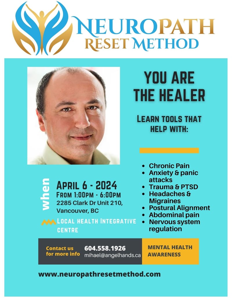 You Are The Healer Workshop - April 2024