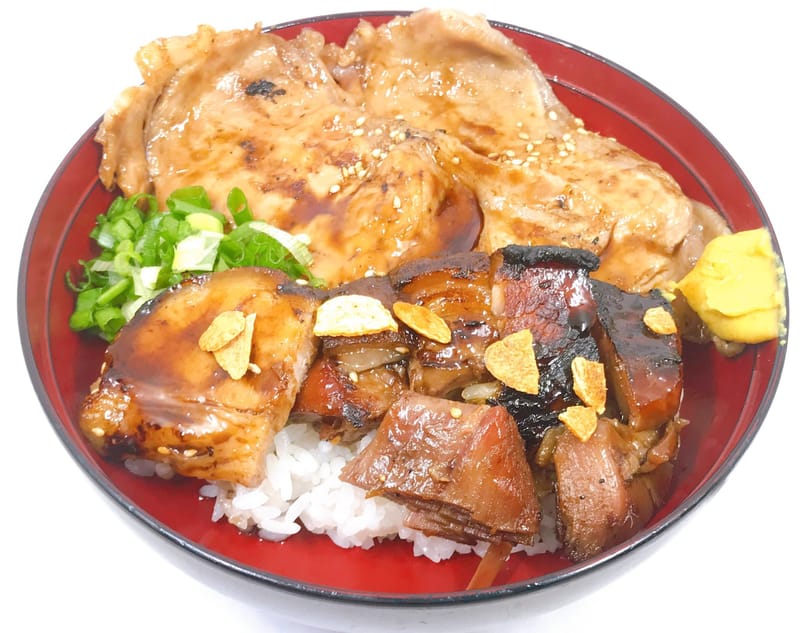 2 kind Kurobuta pork Don