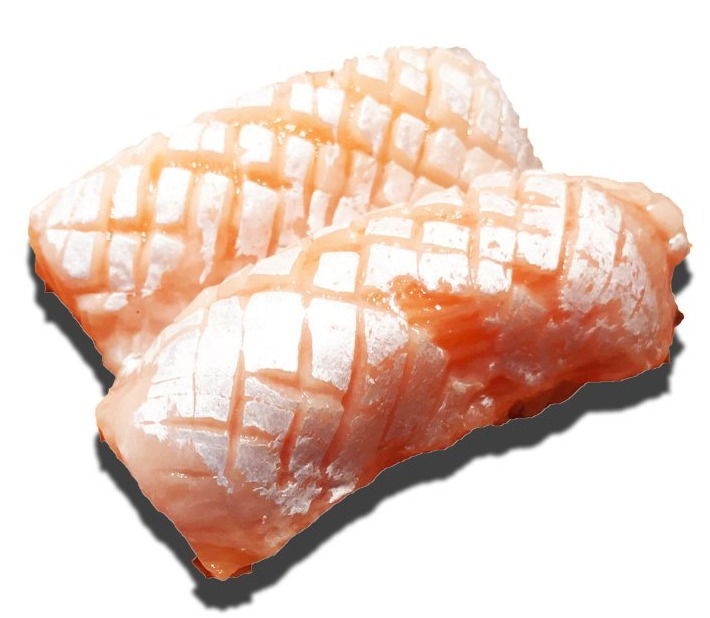 Salmon belly sushi