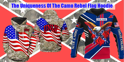 The Uniqueness Of The Camo Rebel Flag Hoodie