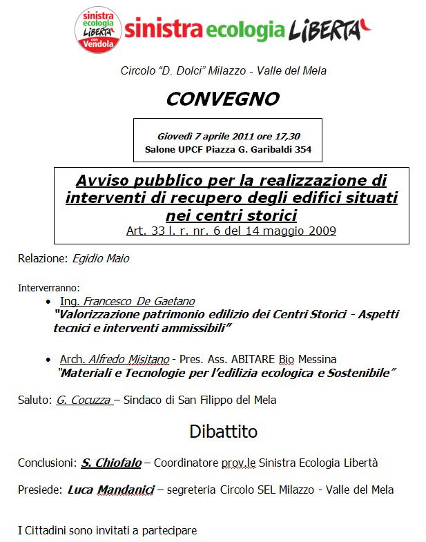 Recupero Centri Storici