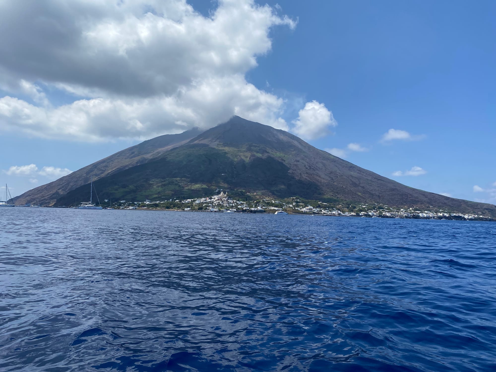 Clouds over Stromboli