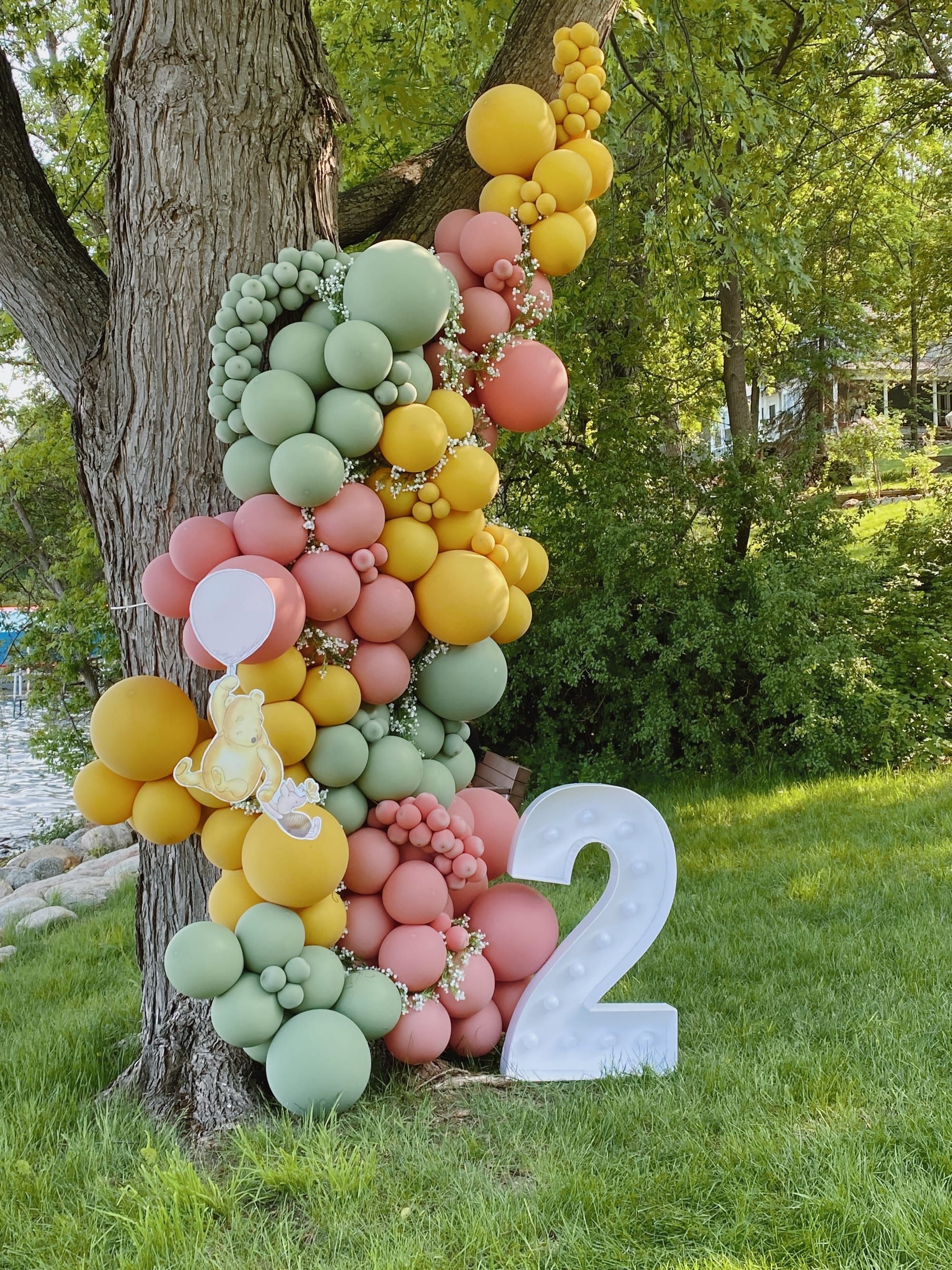Tree Garland & Mini Bounce House Garland