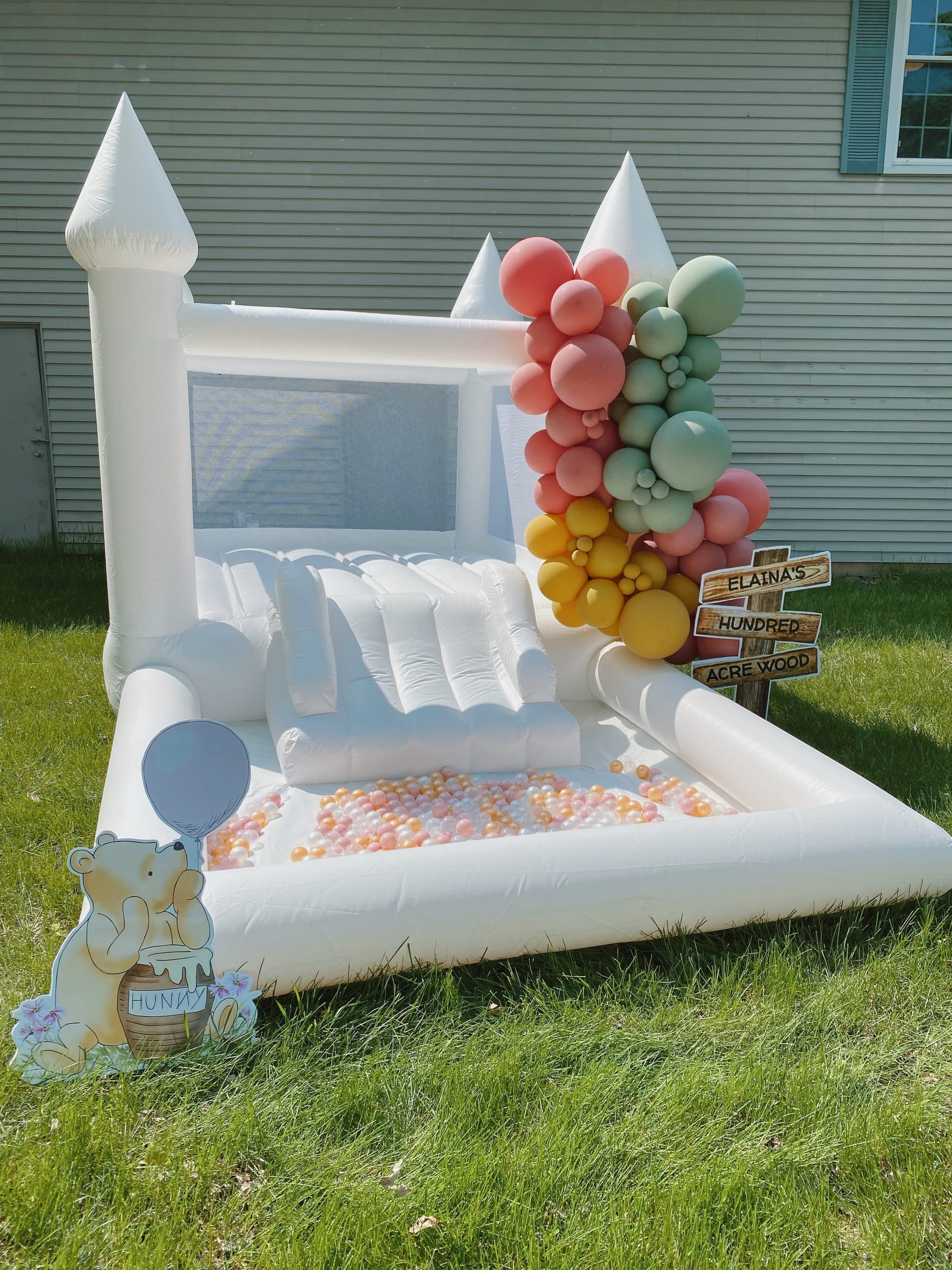 Tree Garland & Mini Bounce House Garland