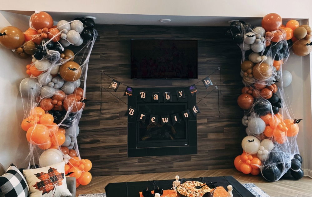 Two 10 Ft Balloon Garlands