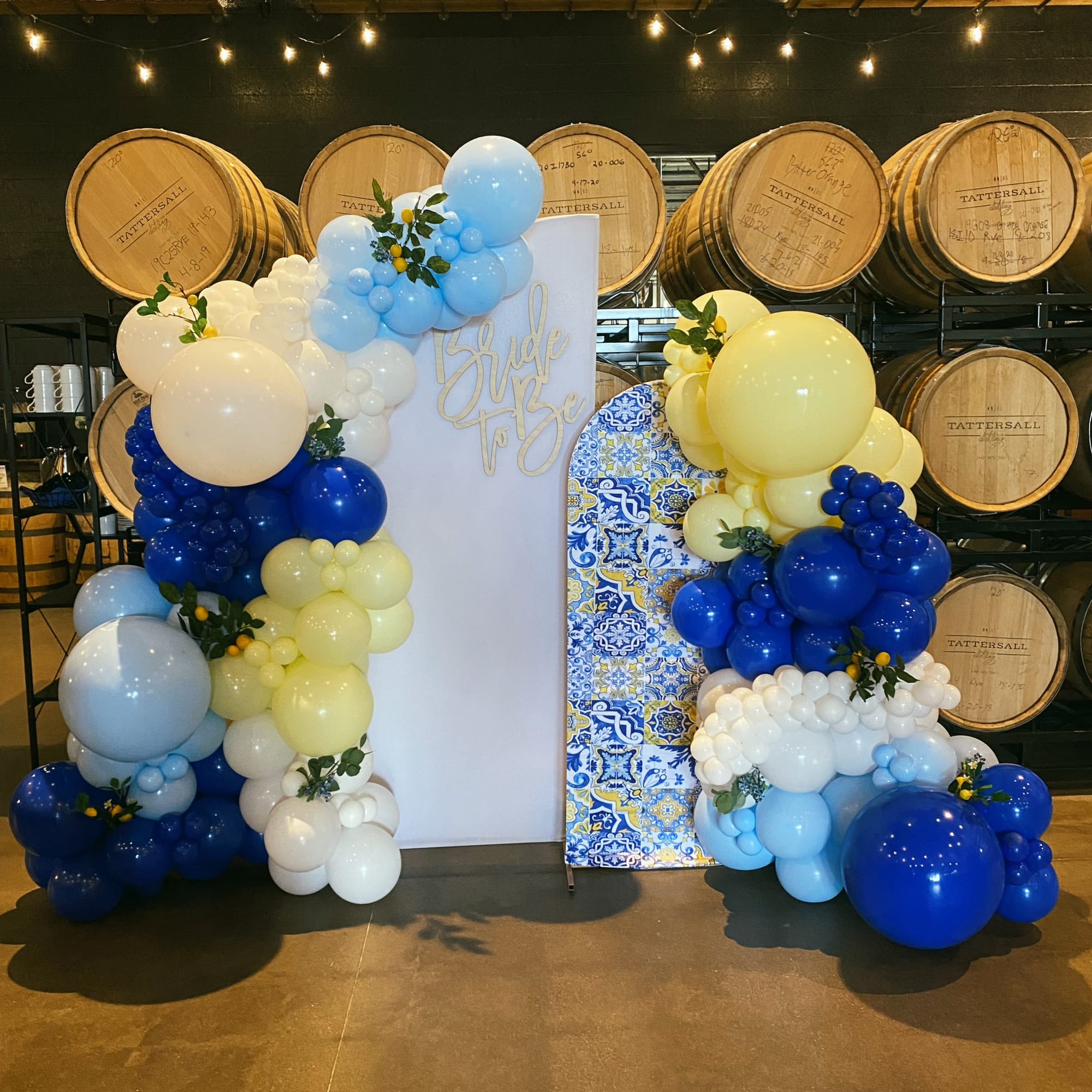 Mediterranean Themed Bridal Shower 