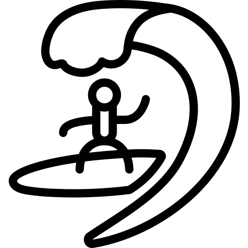 שיעור גלישת גלים