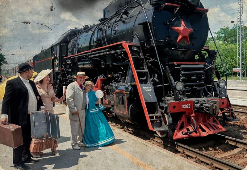 Ретропоезд в Таганрог