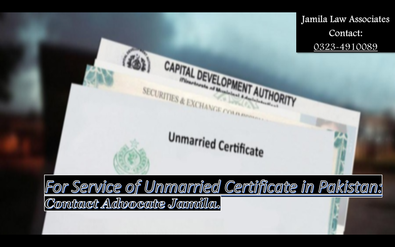 How Much Unmarried Certificate Fees in Pakistan Today?