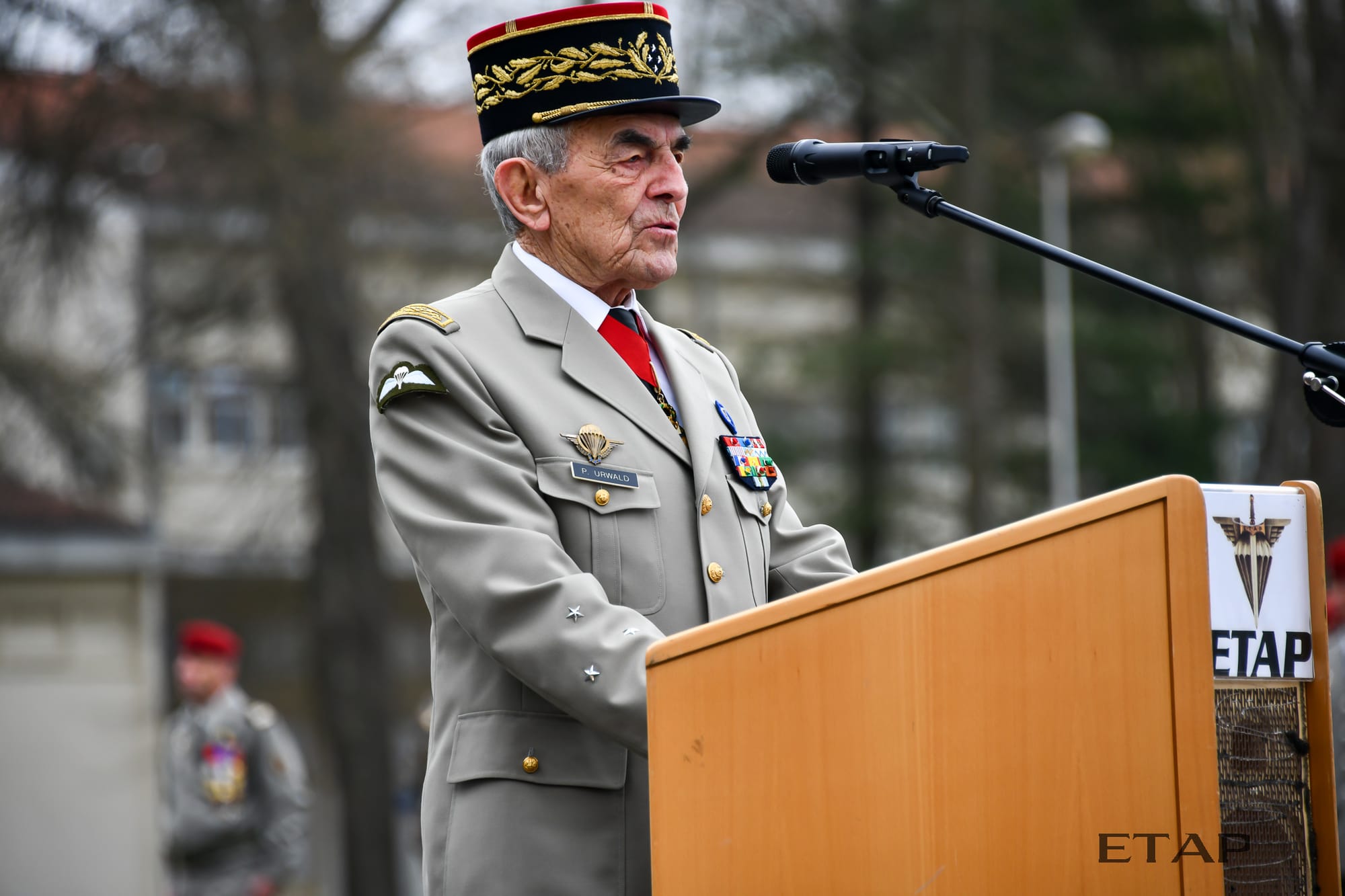 INAUGURATION DE LA STELE ET REMISE DU BREVET AU 155ème STAGE